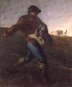 Gustave Courbet The Sower oil painting on canvas